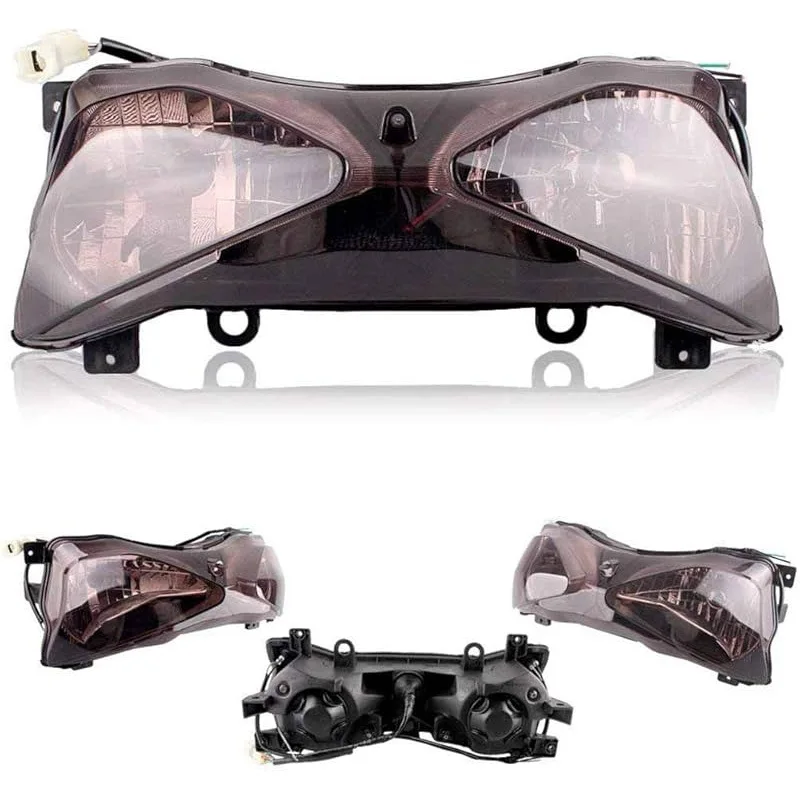 

STLFMotorcycle Front Headlights Headlamp for Kawasakis NINJA EX250 250R300R ZX6R ZX9R ZX10R ZX12R ZX14R ZZR1200GTR1400Z1000ER-6N