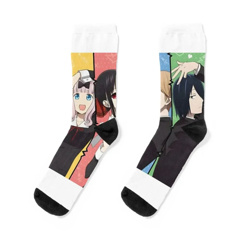 

Kaguya Sama Socks moving stockings Rugby Socks For Men Women's