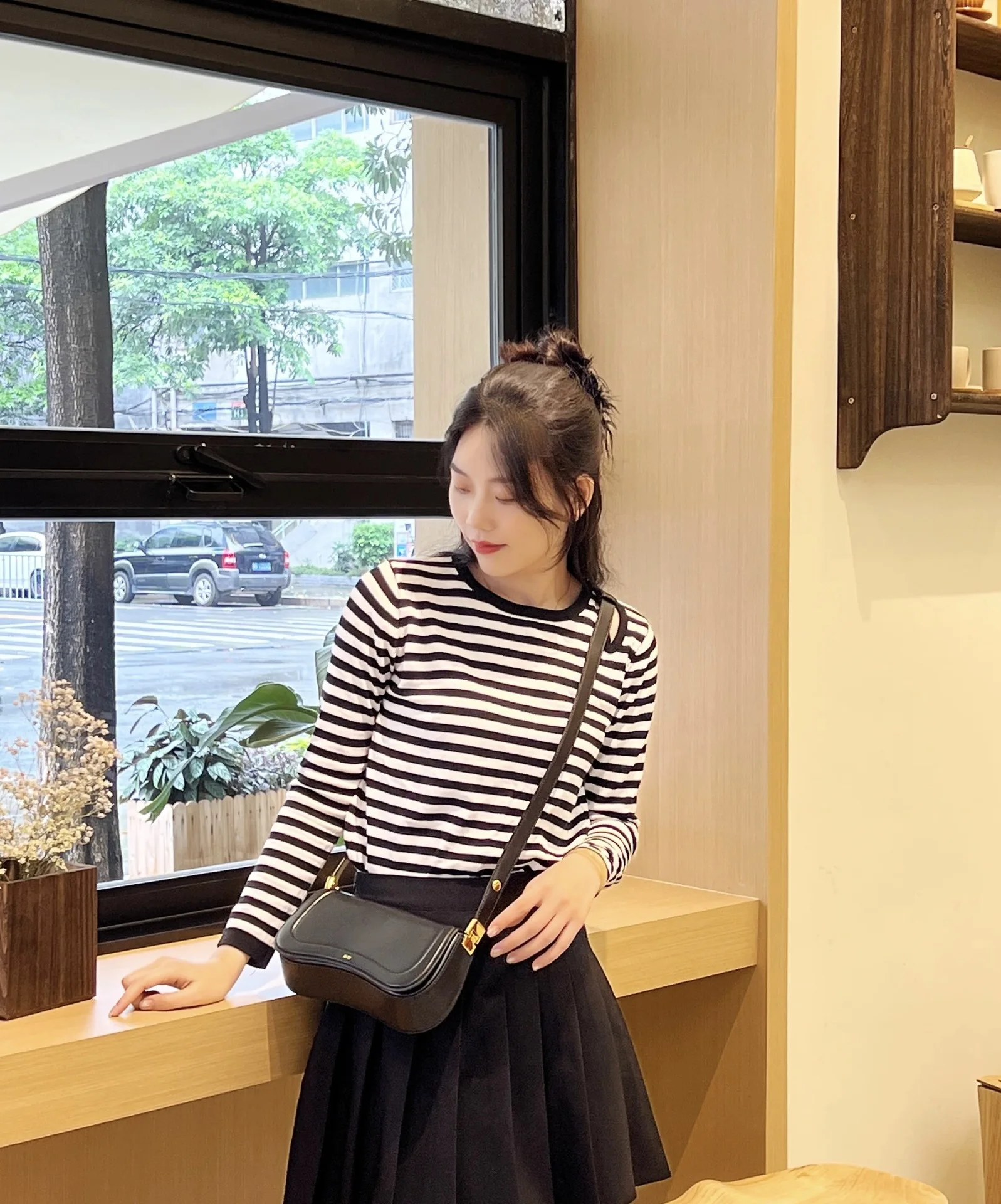 JW PEI Pudding Bag, French Style, Niche Bag, Women's, High-End, Simple, Underarm, Crossbody Bag