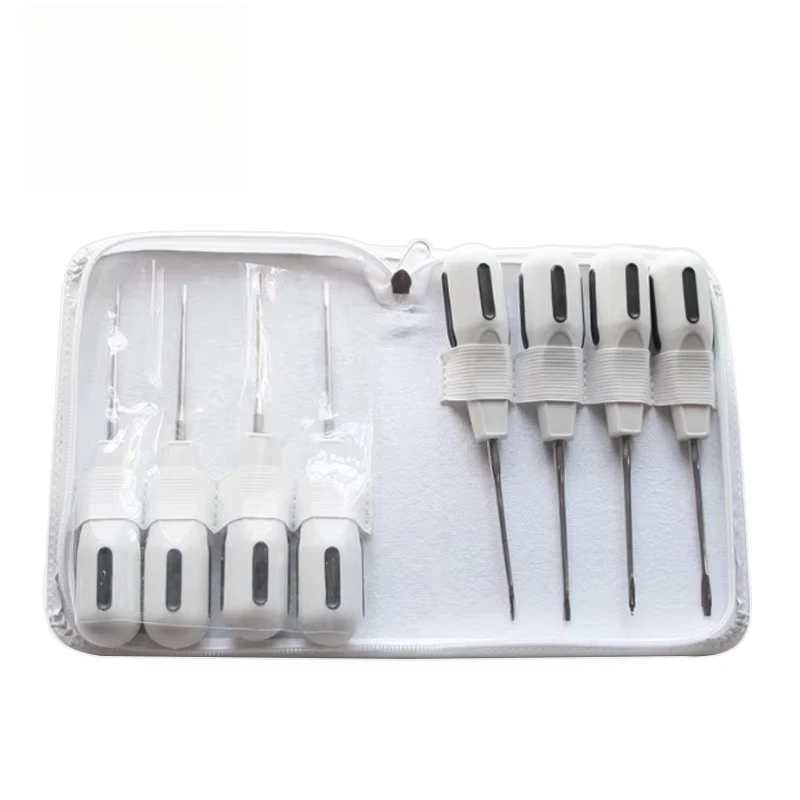 extracting stainless steel surgical tooth extraction elevators set