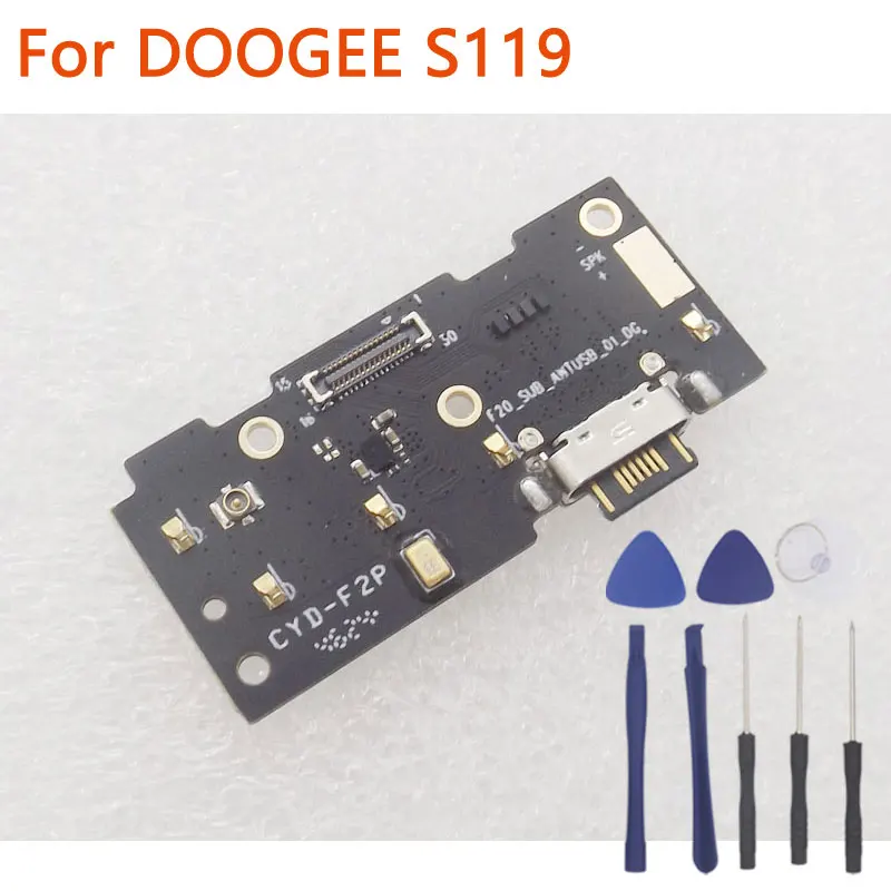 

New Original DOOGEE S119 USB Board Base Charging Charge Port Board With Mic Module For DOOGEE S119 Smart Phone