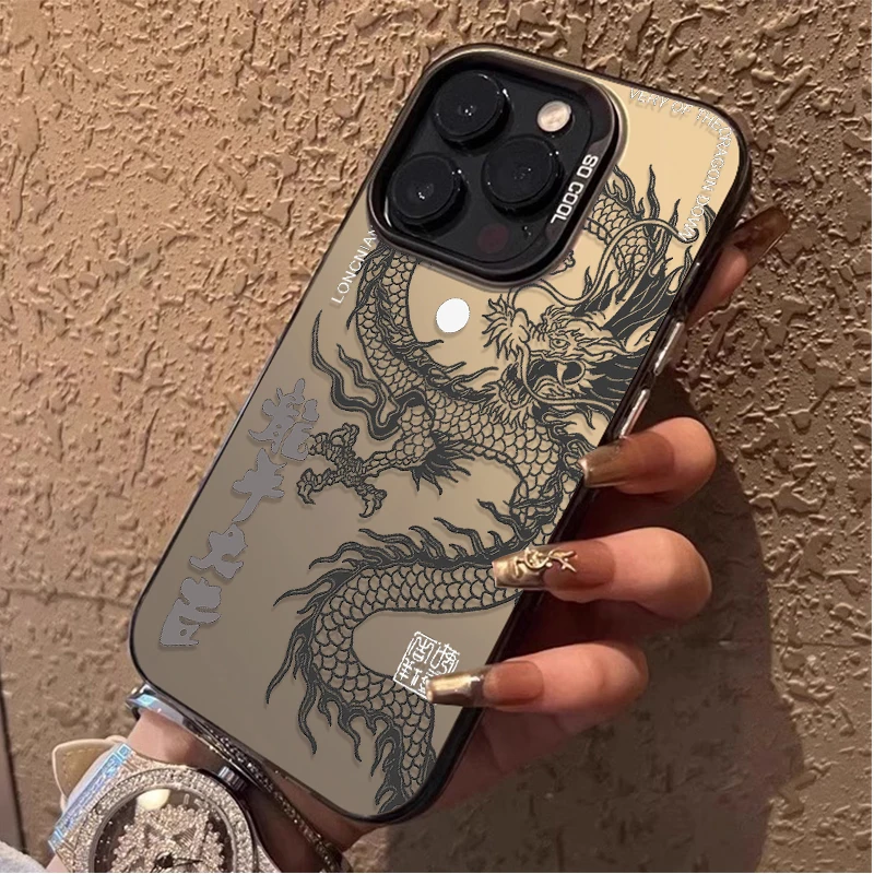 حافظة التنين الصينية Loong لهاتف Xiaomi Redmi Note 14 13 12 11 10 9 8 Pro Plus 14S 12S 11S 10S 9S Redmi 14C 14R 13C 12C 11A #3