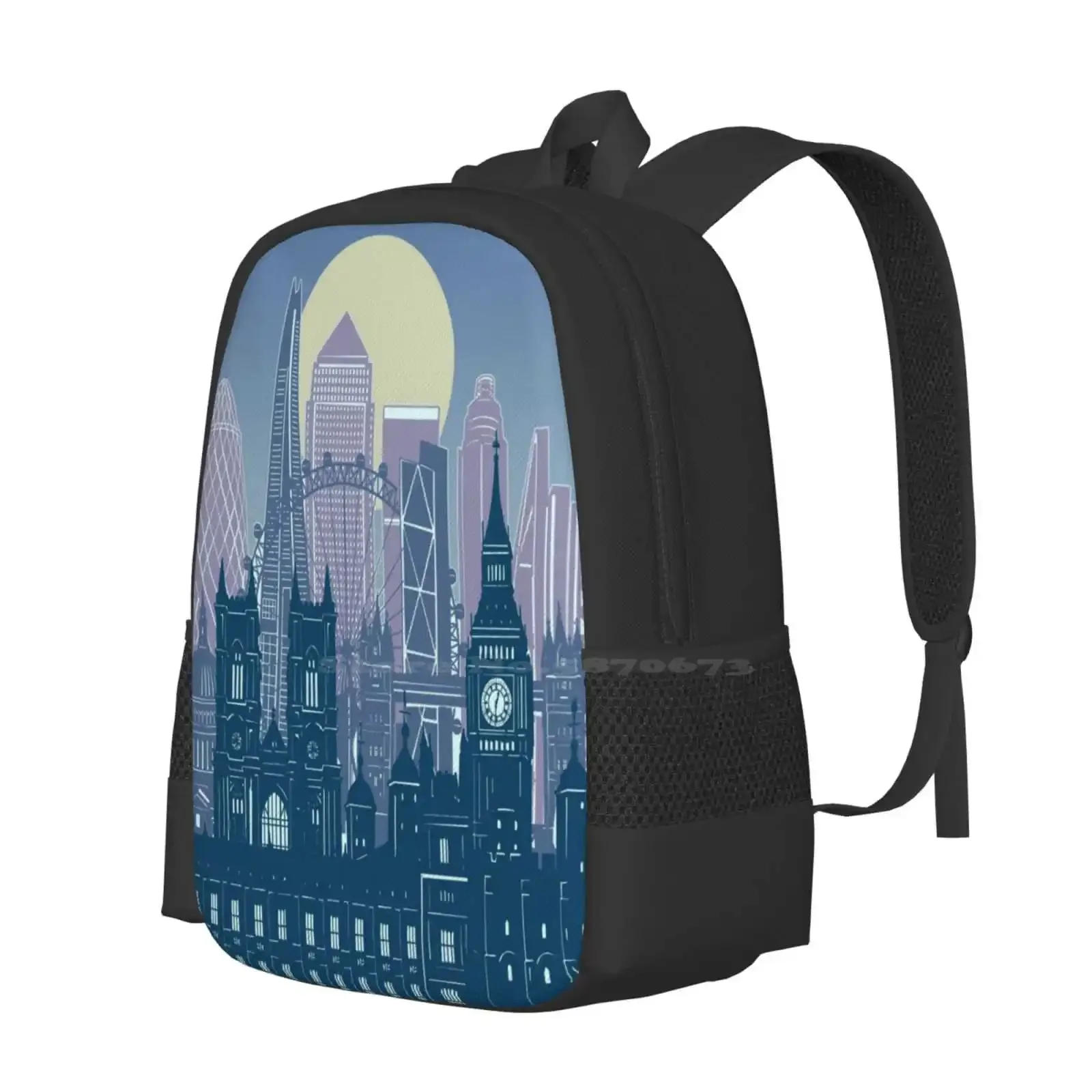 Londres Skyline Offre Spéciale Cartable Sac À Dos Sacs De Mode Londres Angleterre Londres Skyline Londres Ville Skyline Londres paysage urbain