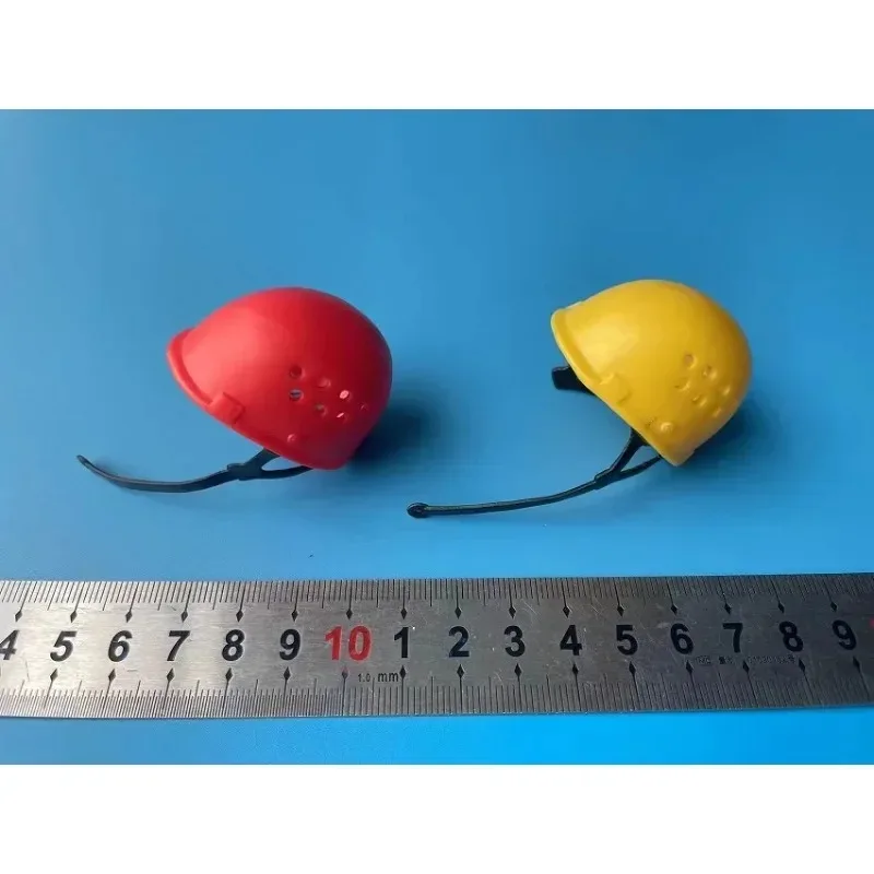 1/6 Schaal Helm Hoed Moderne Trend Techniek Veiligheid Kunststof Cap Model voor 12 inch Vrouwelijke Soldaat Actiefiguren Poppen