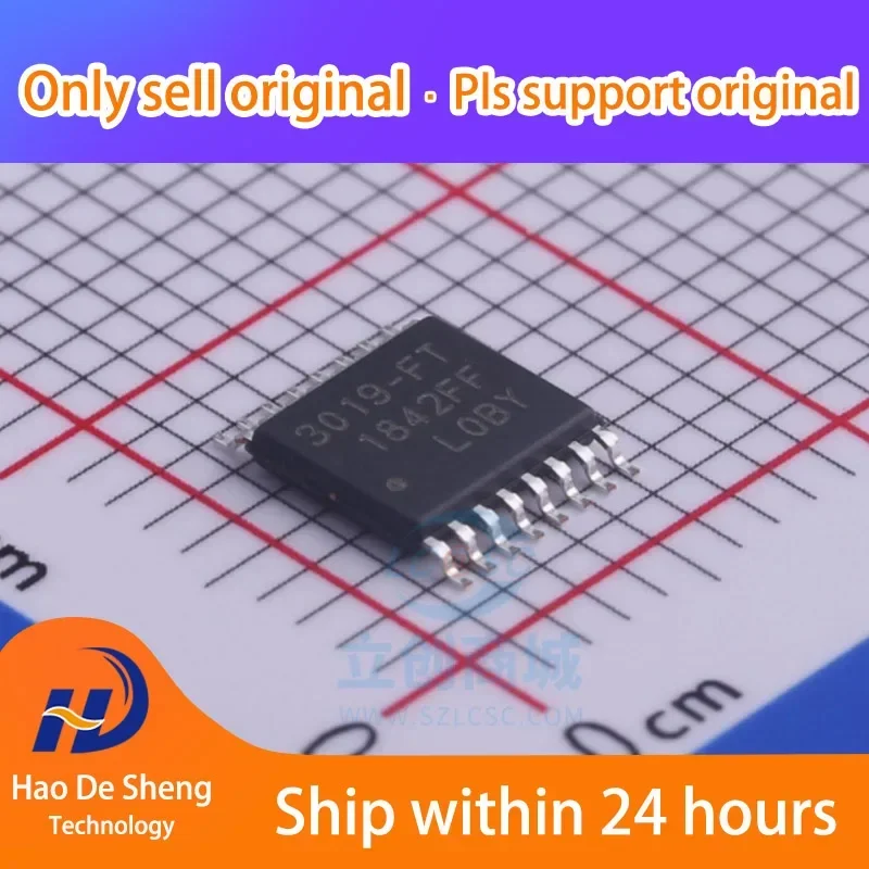 10PCS/LOT  SI3019-F-FTR Logo 3019-FT SPI TSSOP-16  New Original in Stock