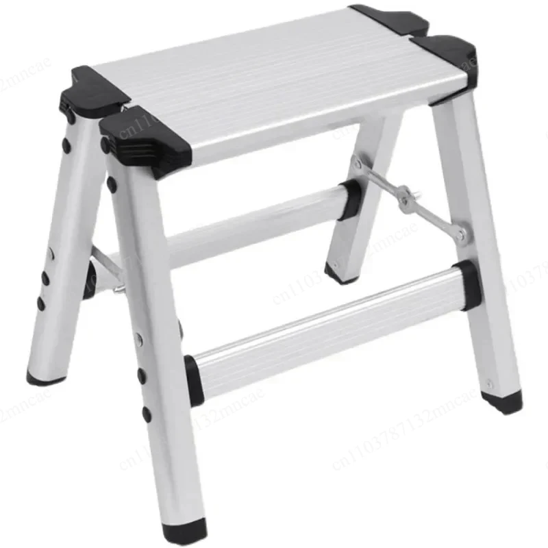 Multi-functional Aluminum Alloy Ladder Chair Wearing Children's Step  Thickened Folding Small Stool Ladder Fishing Stool