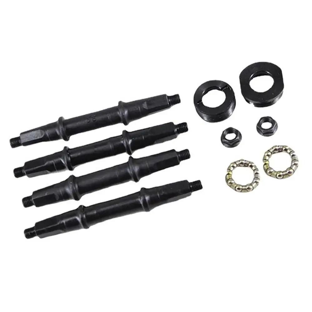 Juego de cuencos para bicicleta, asiento con cuentas, eje medio 3S/5S, soporte inferior para bicicleta, orificio cuadrado, Kit de un solo eje