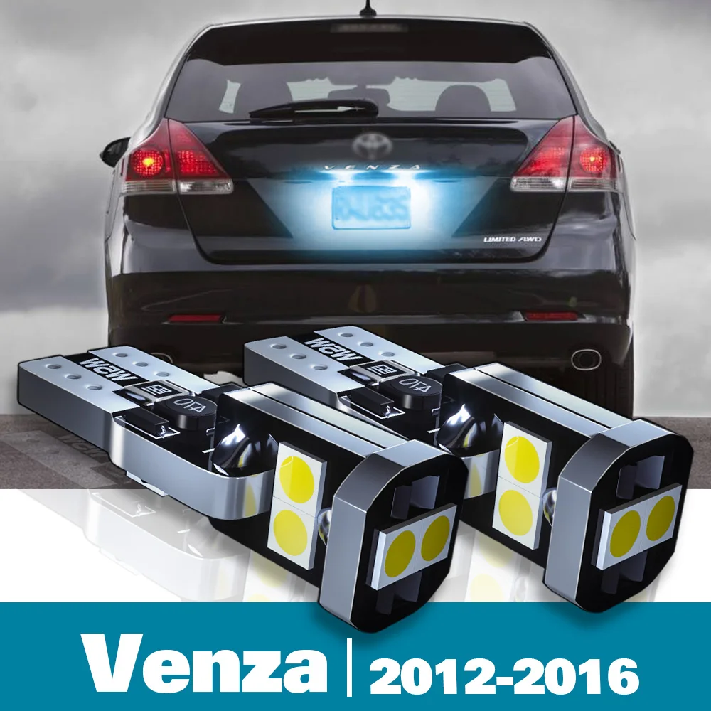 

2pcs LED License Plate Light For Toyota Venza Accessories 2012-2016 2013 2014 2015