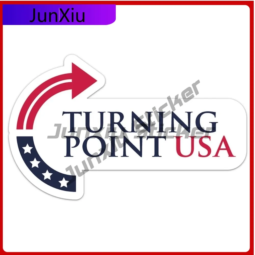 

Turning Point Usa Vinyl Car Sticker Bumper Rv Camper Windows Windshield Scratch-proof Decal Motorcycle Stickers Decals Motorhome