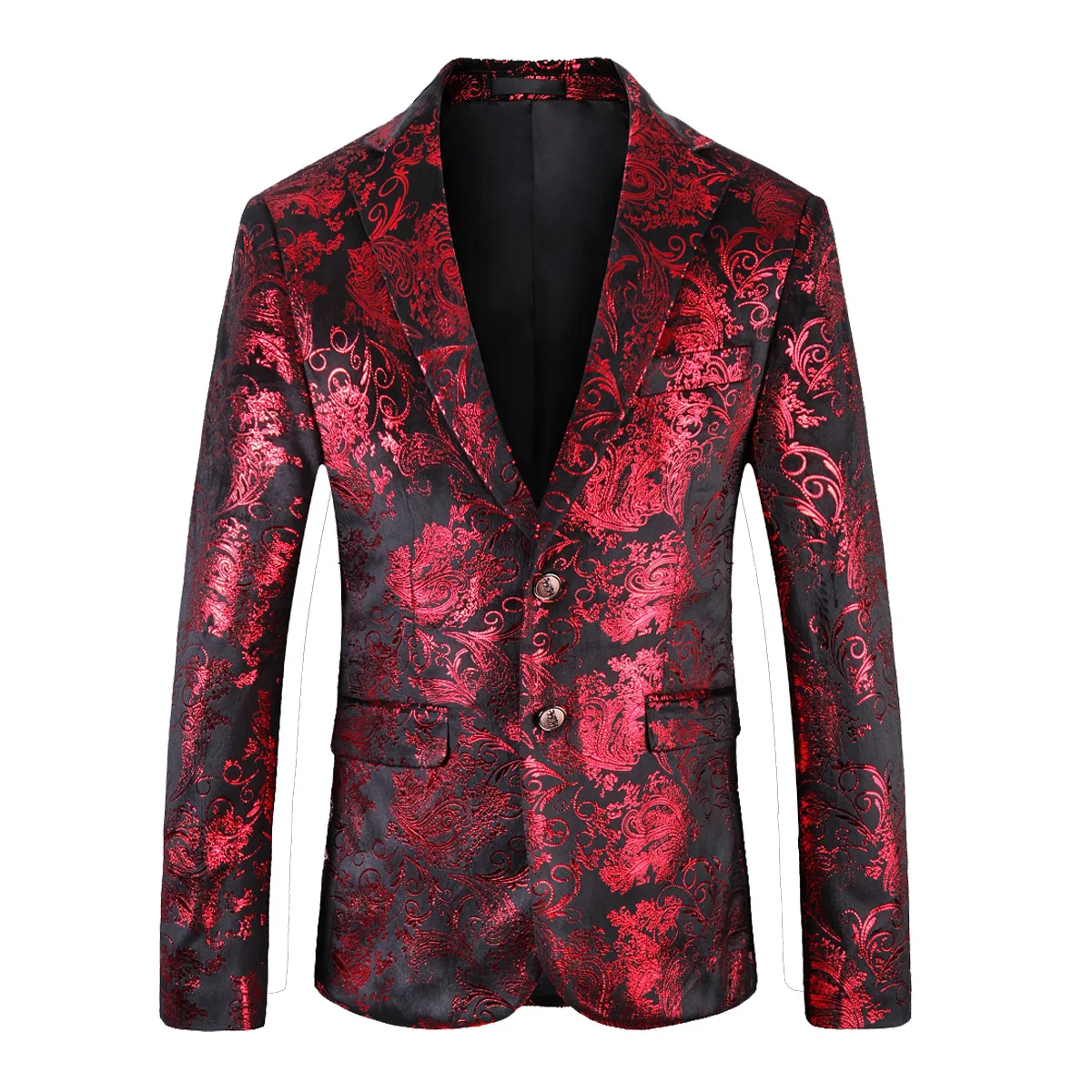 Nouveaux hommes robe costume Banquet de mariage costume vestes Bar boîte de nuit blazers occasionnel