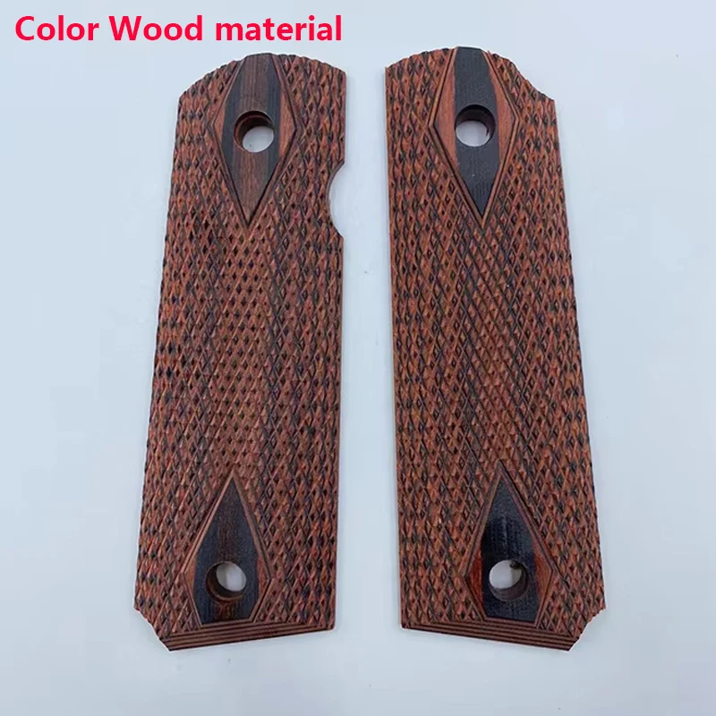 Empuñaduras de madera compuesto para pistola 1911 – Set de reemplazo