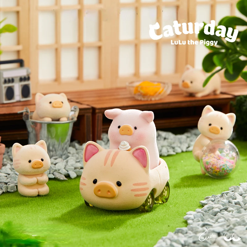 LuLu The Piggy Catur Day Classic Series 3 Blind Box Tos Surprise Box Cute Action Figures Model Caja Misteriosa Girls Gift