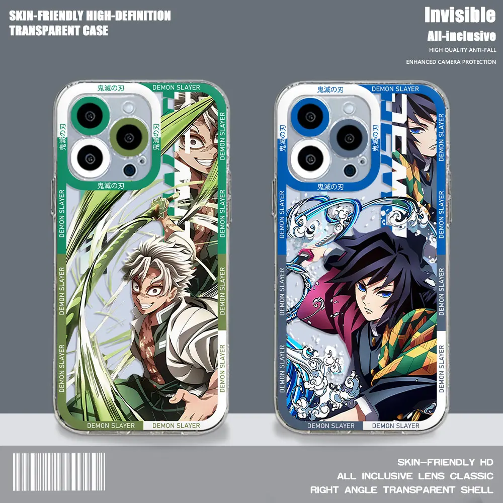 New Japan Anime Demon Slayer Phone Case For VIVO Y28 V30e Y75 Y03 Y36 Y100 Y17s Y76 Y22s Y16 Y50 Y21 Y20 V29 V23e V21e 5G Cover