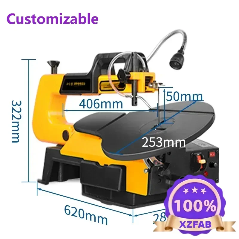 Factory Direct 2026 16-Inch variable speed rolling saw, flexible shaft with work light Hot sales