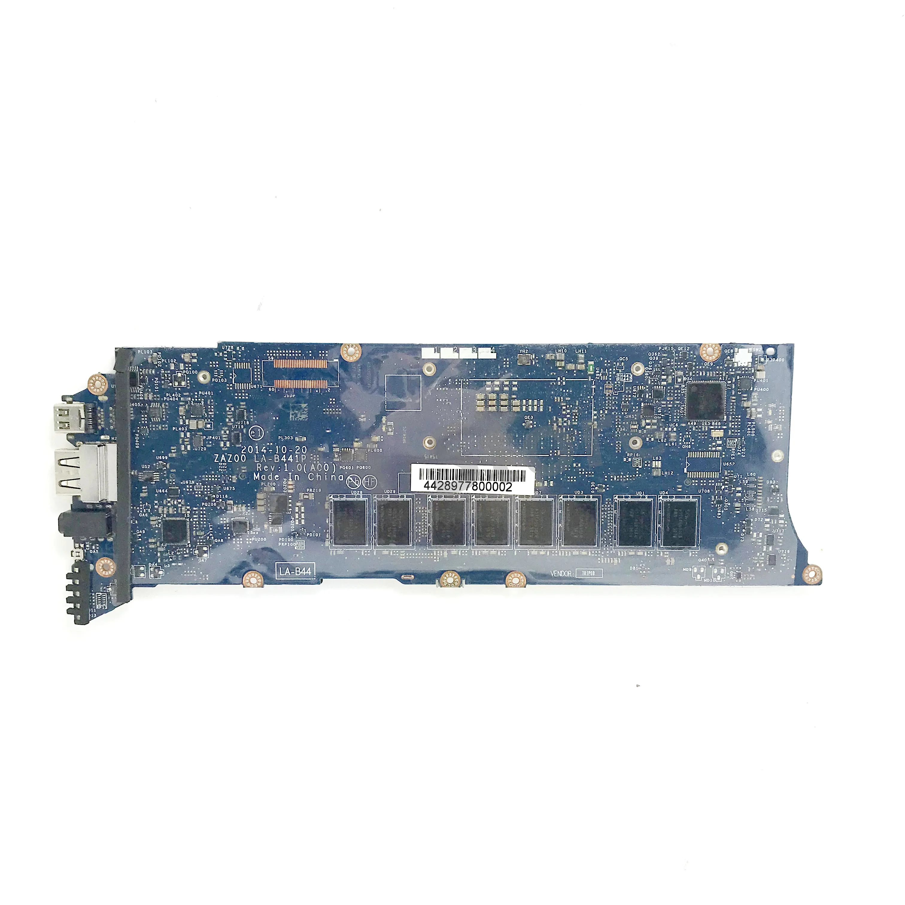 KHVRF 0KHVRF CN-0KHVRF With SR23Y I5-5200U CPU Mainboard For DELL 9343 Laptop Motherboard ZAZ00 LA-B441P 100% Full Working Well