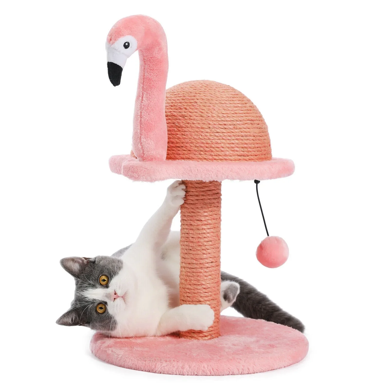 

Cat Tree Scratching Post Tower Condo House for Kitten Playing Bed Toys