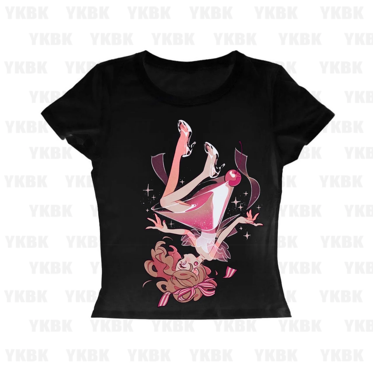 Awareness Print T Shirt Women Pink Round Neck Tshirt Femme Summer Short Sleeve T-Shirt Female Dropshipping
