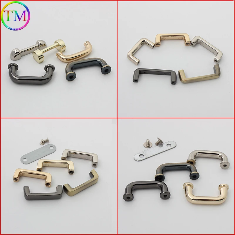 Durable Zinc Alloy Hanger Arch Bridge Connector Metal Hanger For Woman Diy Craft Leather Handbags Straps Hardware Accessories