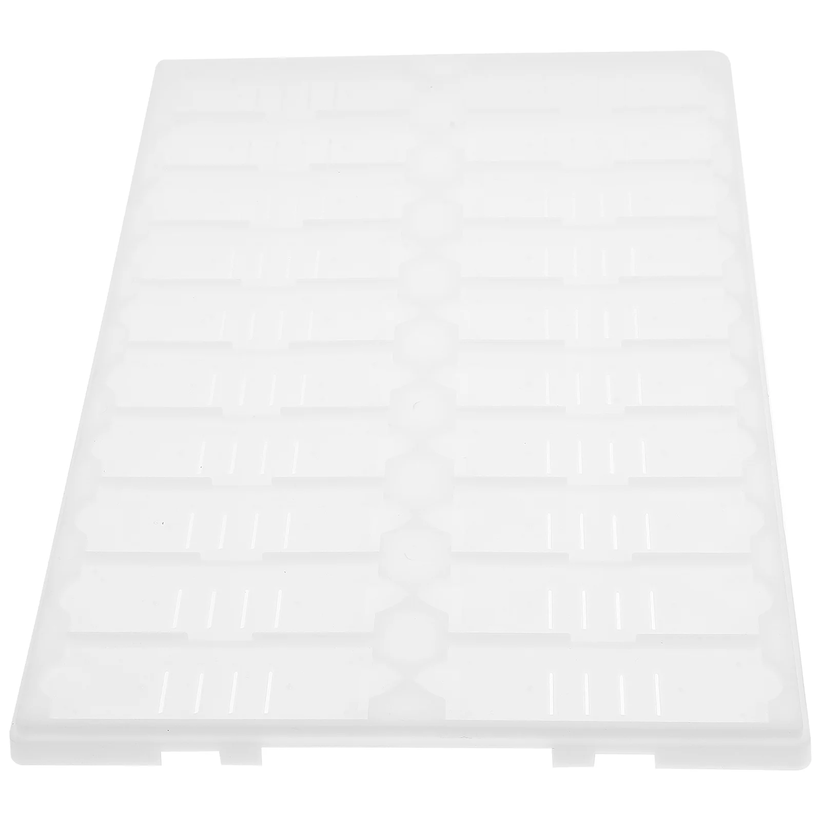Microscope Slide Storage Tray Plastic Holder 20 Capacity With Numbered Positions Random Color For Teaching Equipment