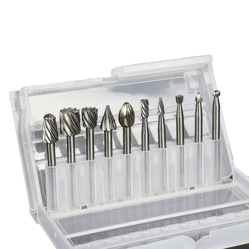 10Pcs Set Rotary To…