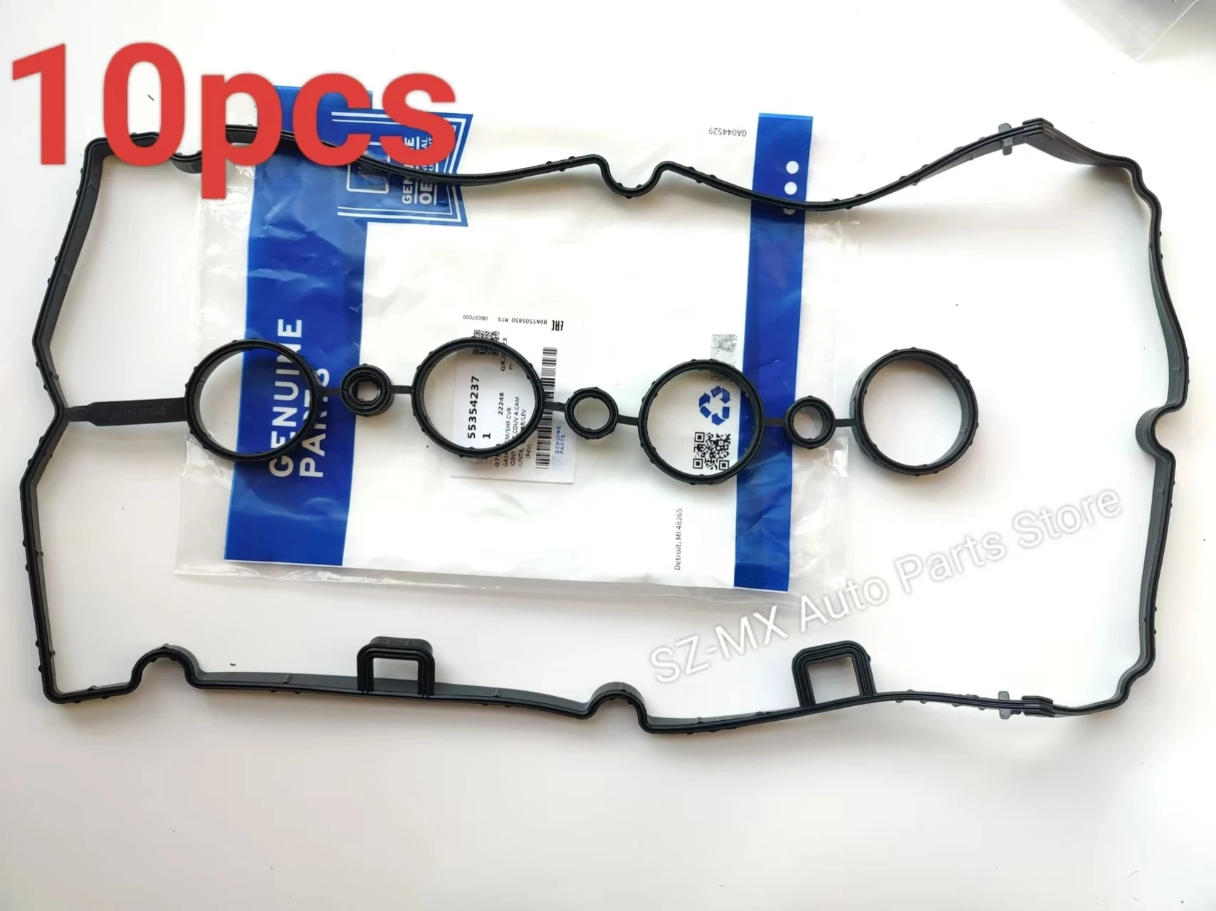

10PCS Engine Valve Cover Gasket Set 55354237 For Chevrolet Cruze Aveo Aveo5 Sonic Captive Opel Saturn Astra Pontiac G3 Vauxhall