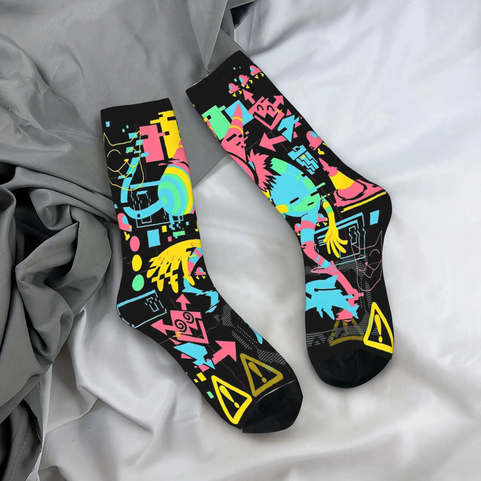

Popular Game Deltarune Graphic Anime Stockings Leisure Socks Autumn Anti Bacterial Socks Women Men Sports Warm Soft Socks