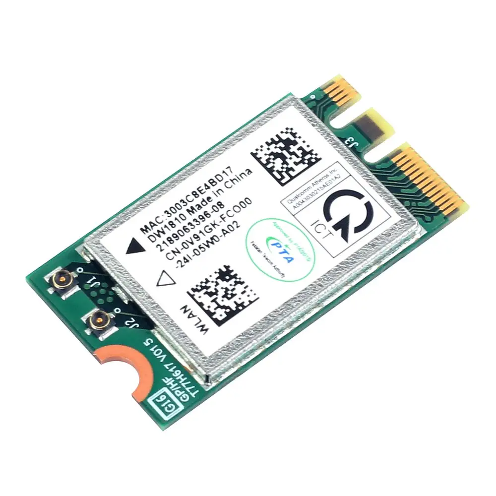 Qualcomm Atheros QCA9377 Tarjeta WiFi NGFF 802.11ac Bluetooth 4.1 - imagen 3