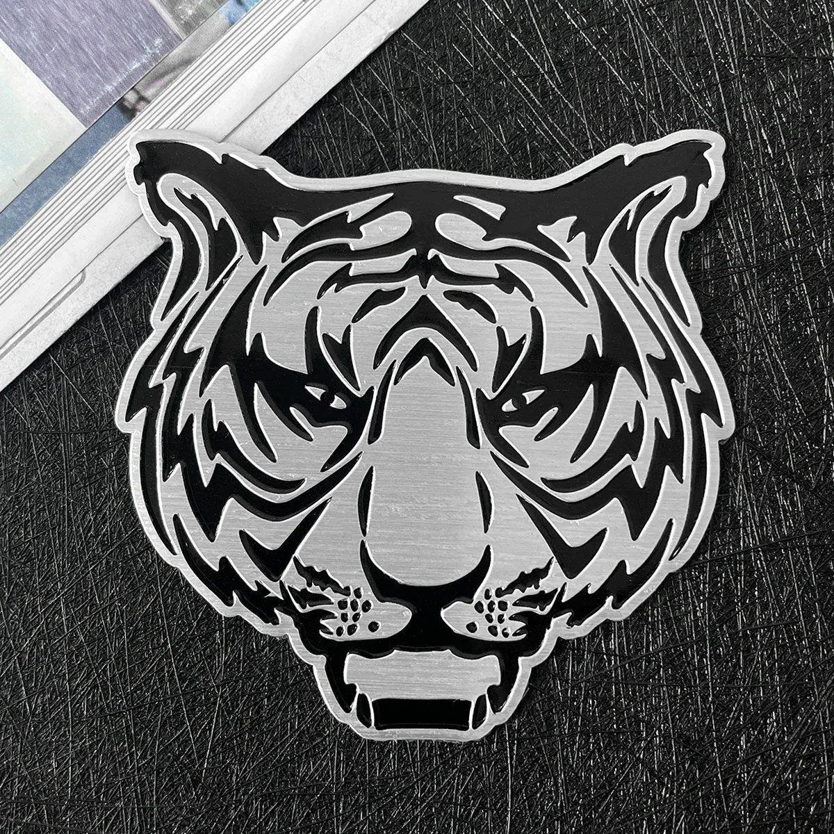 สติกเกอร์รูปทรงเรขาคณิต 4 ชิ้น/ชุด - สติกเกอร์ศิลปะมินิมอลสำหรับตกแต่งรถยนต์ รถจักรยานยนต์ ตัวถังรถ หมวกกันน็อค