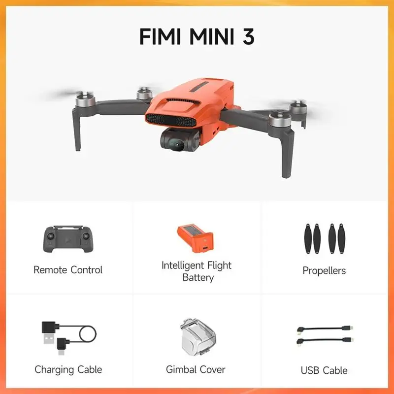 To MINI 3 drone 48MP 4K 60fps 9km 3-axis Gimbal Super Night Video 249g Ultralight design smart tracking New Arrivals