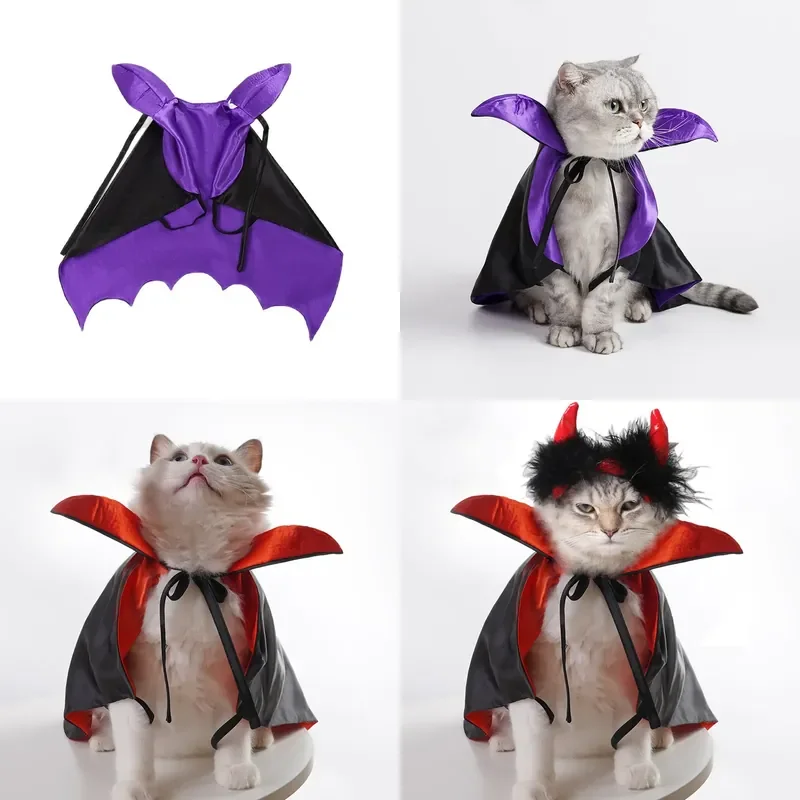 Halloween Pet Costume Funny Dog Cat Transformation Outfit Creative Teddy Bear Suit for Small Animals Holiday Party Dress Up