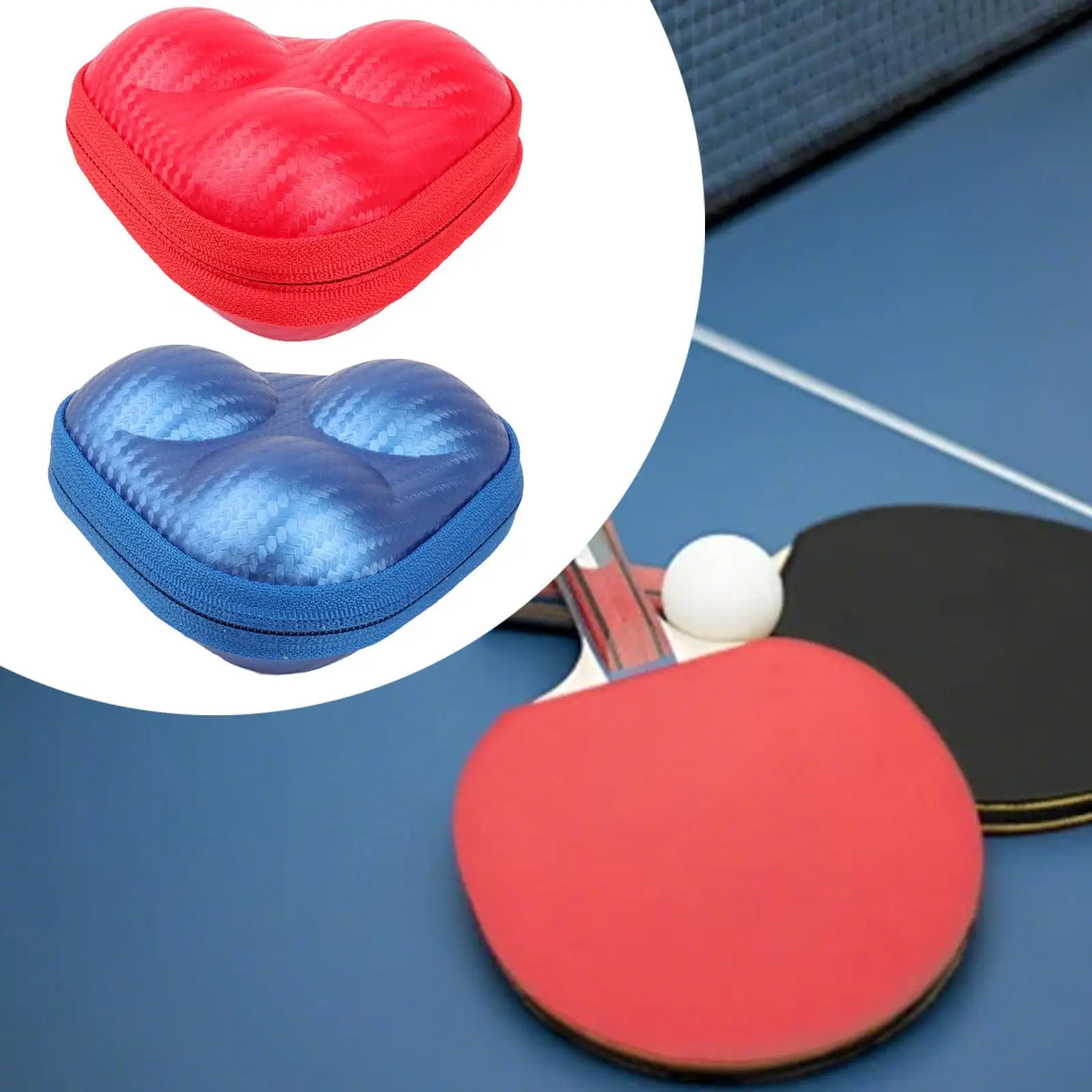 

Table Tennis Ball Case Dustproof Hold 3 Ball Golf Ball Holder Waterproof Pickleball Storage Case Ping Pong Ball Storage for Gift