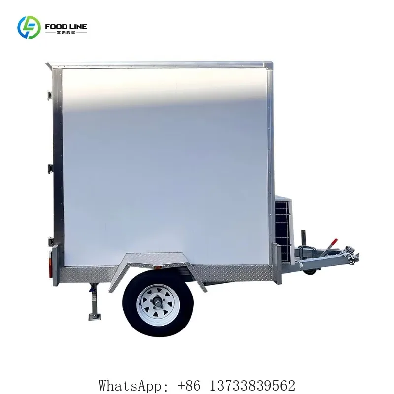 Customized Refrigerated Trailer Refrigerated Truck Box Manual Transmission