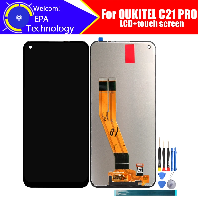 

6.39inch OUKITEL C21 PRO LCD Display+Touch Screen Digitizer Assembly 100% Original LCD+Touch Digitizer for OUKITEL C21 PRO+Tools