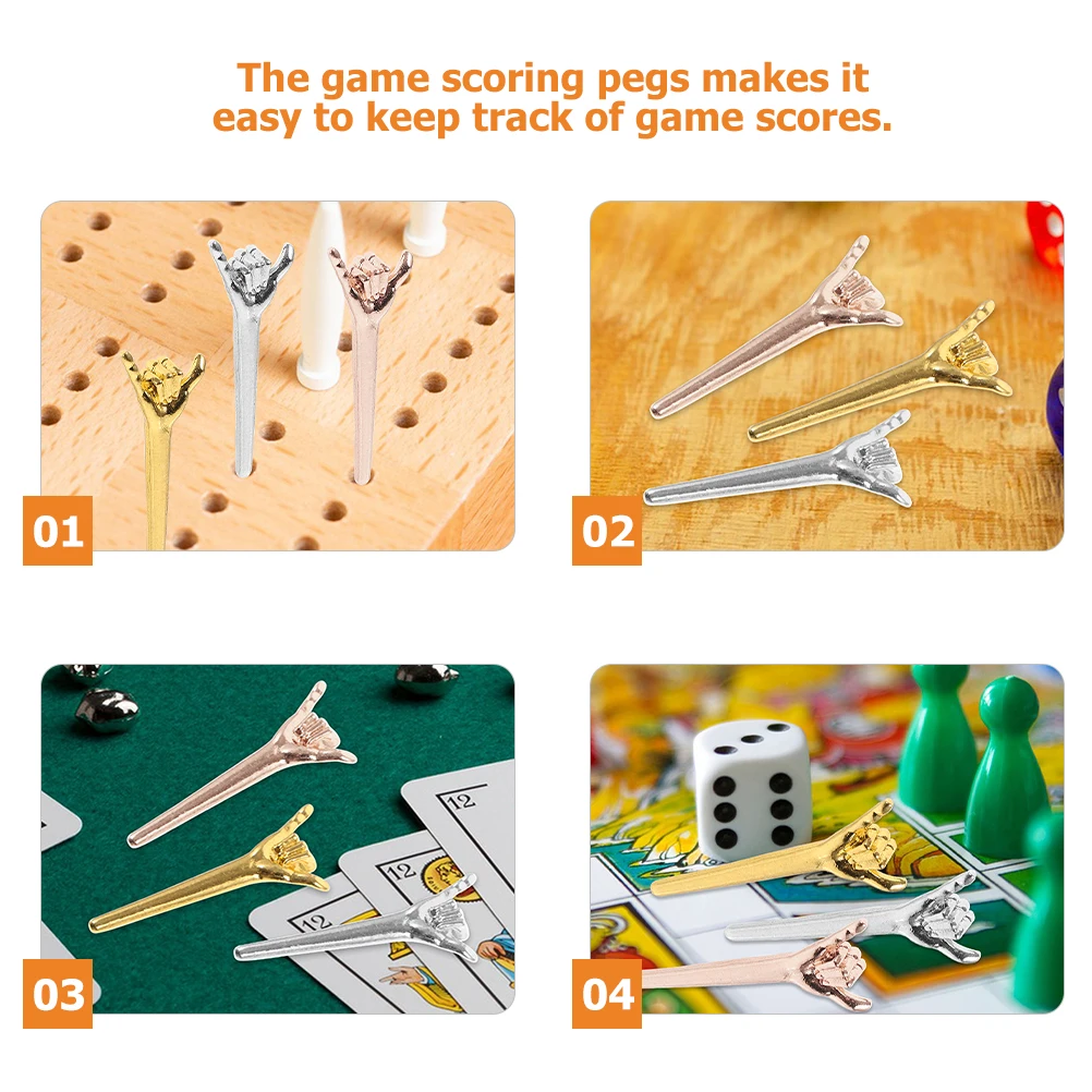 

Board Game Scoring Nail Accessories Playing Score Pegs Accessory Pegboard Desktop Tokens Gaming