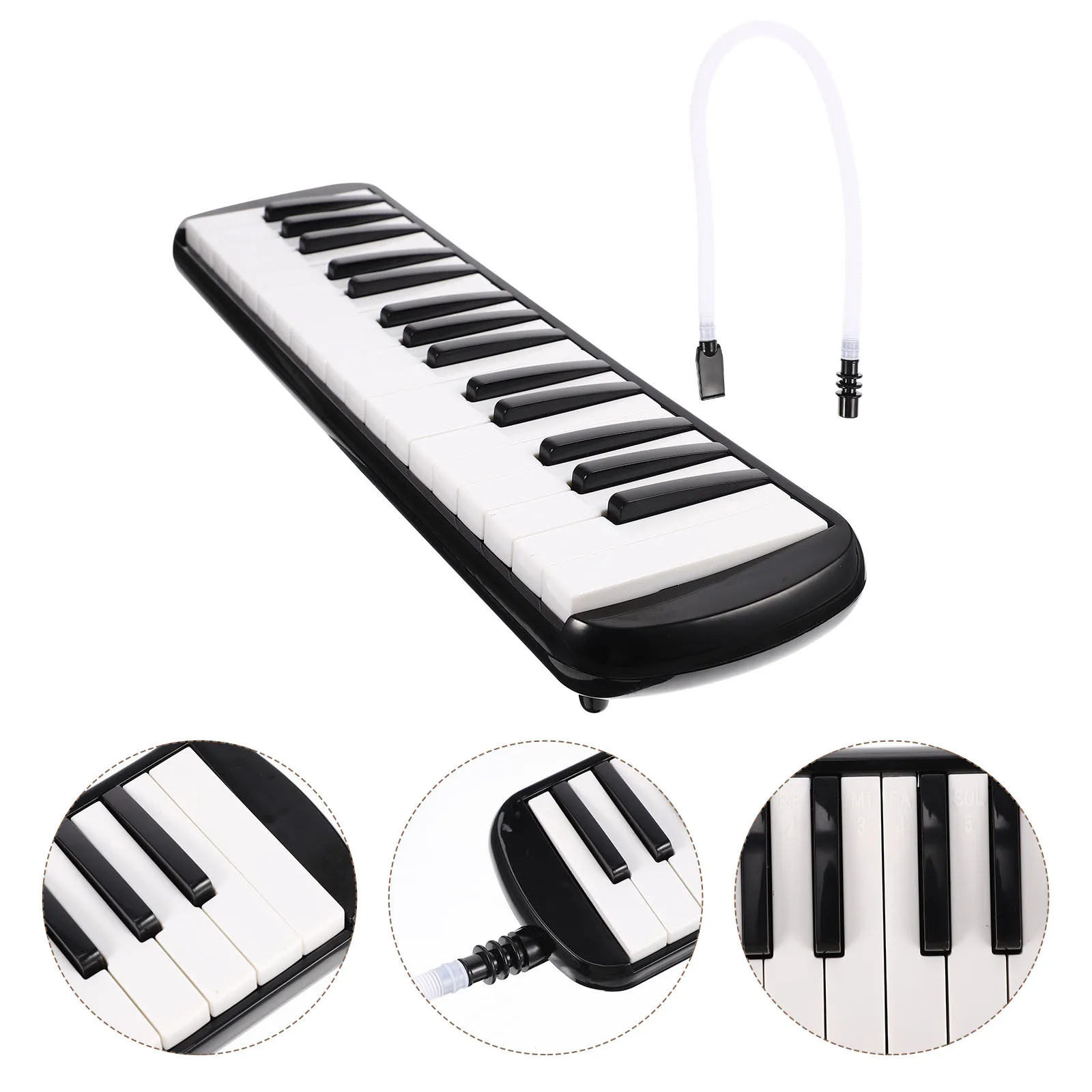 

32 Keys Melodica Instrument for Kids Beginners Professional Grade Portable Wind Piano Ideal for Music Education Children