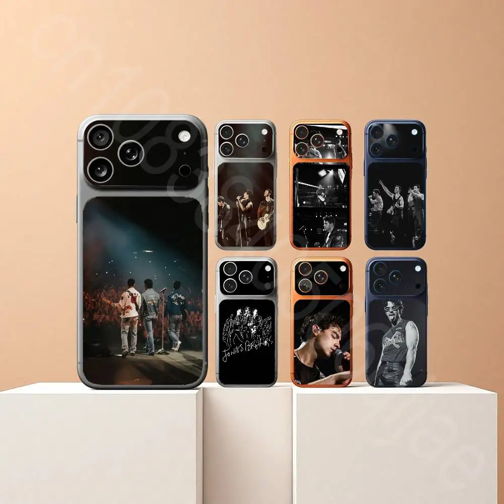 

J-Jonas B-Brothers For iPhone 17proMax 17pro Full Cover Decal Skin Wrap Colorful Rear Protective Sticker Film