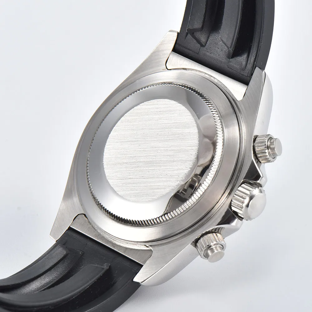 Роскошные часы vk63, кварцевые часы с хронографом, деловые часы, мужские спортивные часы VK63, сапфировое стекло, циферблат даты, керамический безель, часы vk63