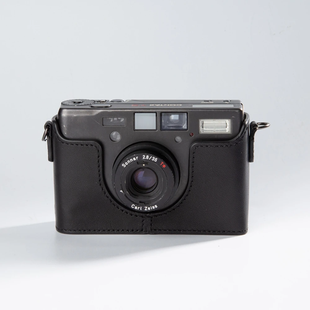 G1 Genuine Leather Half Case For Contax T3 G1 Case G1 Case Box Cover T3 Retro Handmade Camera Bag Photography Accessories