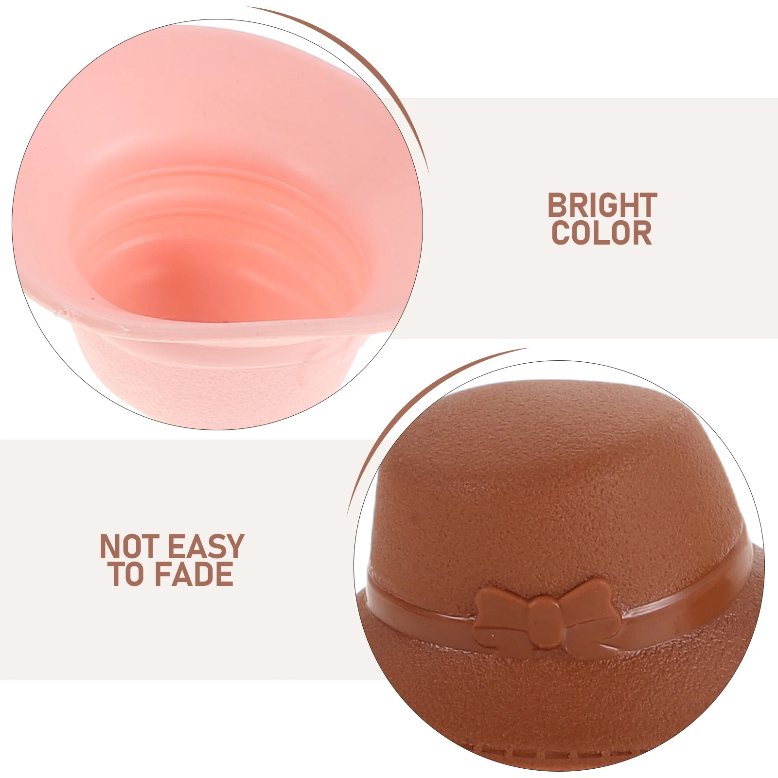 12 قطعة من إكسسوارات قبعة الأميرة الصغيرة 11 بوصة قبعات علوية صغيرة لـ ، أغطية زجاجات العطلات اليدوية ذاتية الصنع ، زينة شجرة عيد الميلاد ،