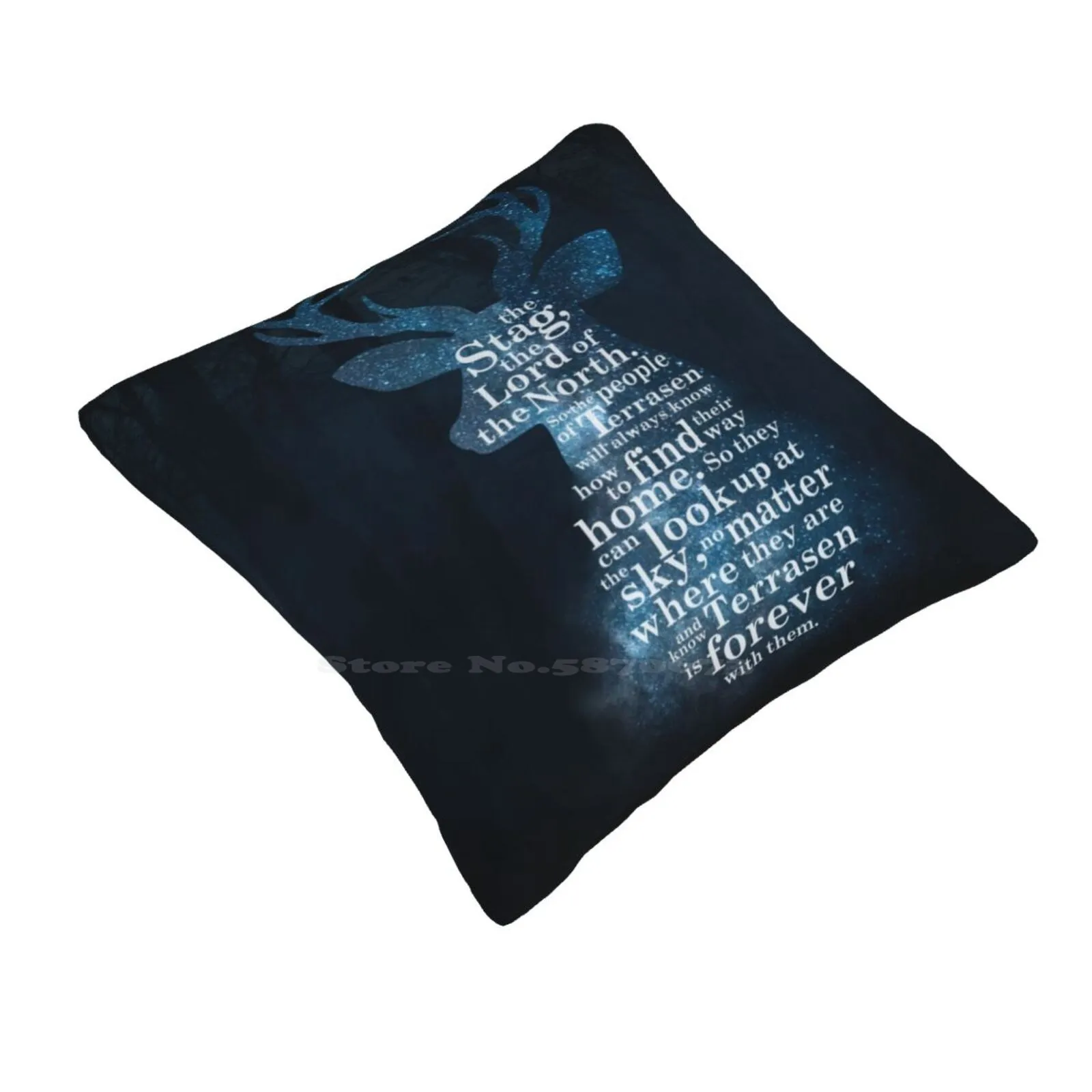 Throne Of Glass-The Stag , The Lord Of The North Pillows Case Bedroom Home Decoration Throne Of Glass Tog Terrasen Stag Celaena