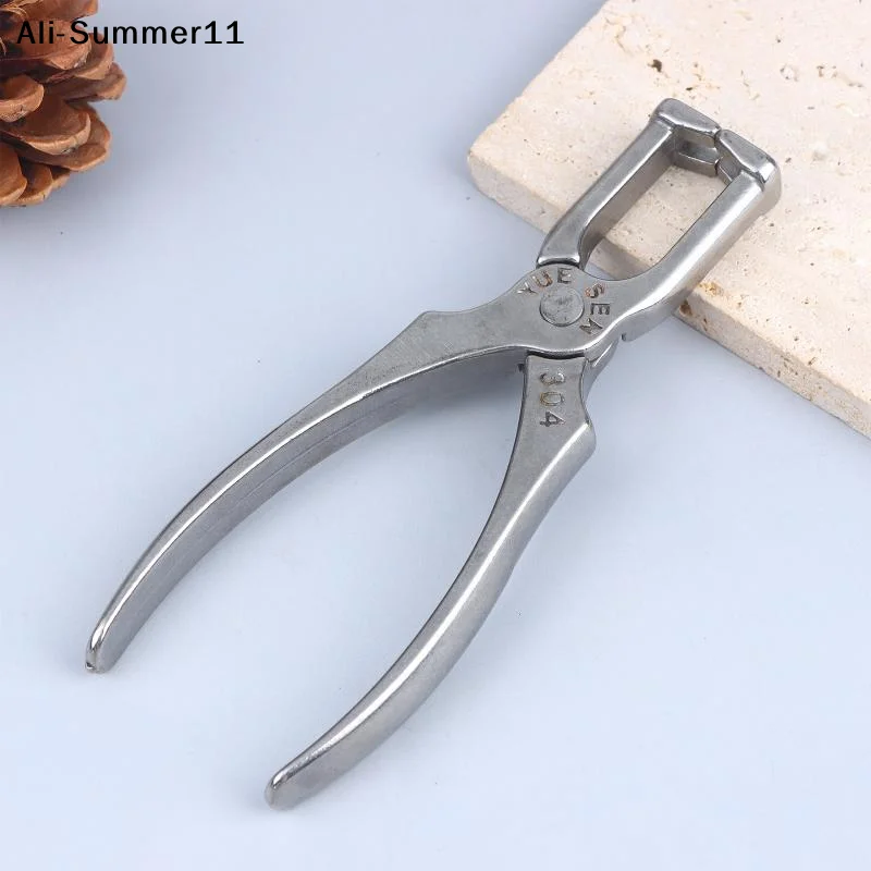 【U0】Stainless Steel Zipper Pliers For Zippers Install Stop Clothes Shoes Zips Repair Kits DIY Replacement Sewing Accessories view 3