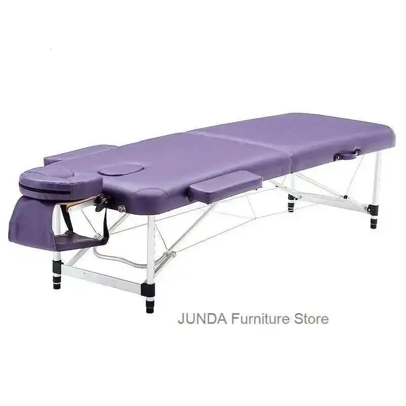 

Folding Massage Beds European Salon Furniture Nordic Home Portable Massage Table Tattoo Therapy Acupuncture Bed for Beauty Salon