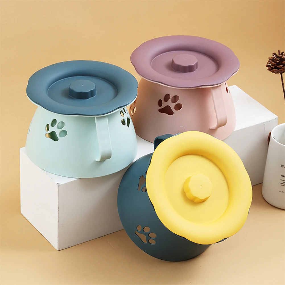 

Baby Toilet Potty Thickened Plastic Kids Portable Potty Seat Cover Cute Hollow Pattern Odor Proof Easy Carry For Toddler