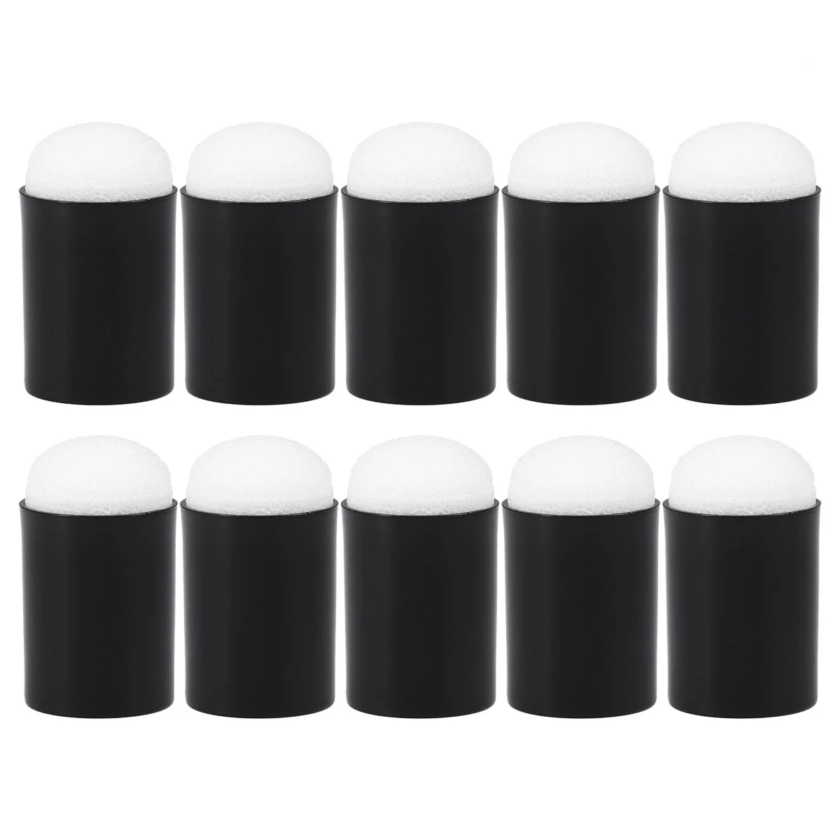

10pcs Sponge Daubers Set For Painting Art Craft Ink Fingers Cleaner Handle Included Painting Tools Creative Drawing Kit Art