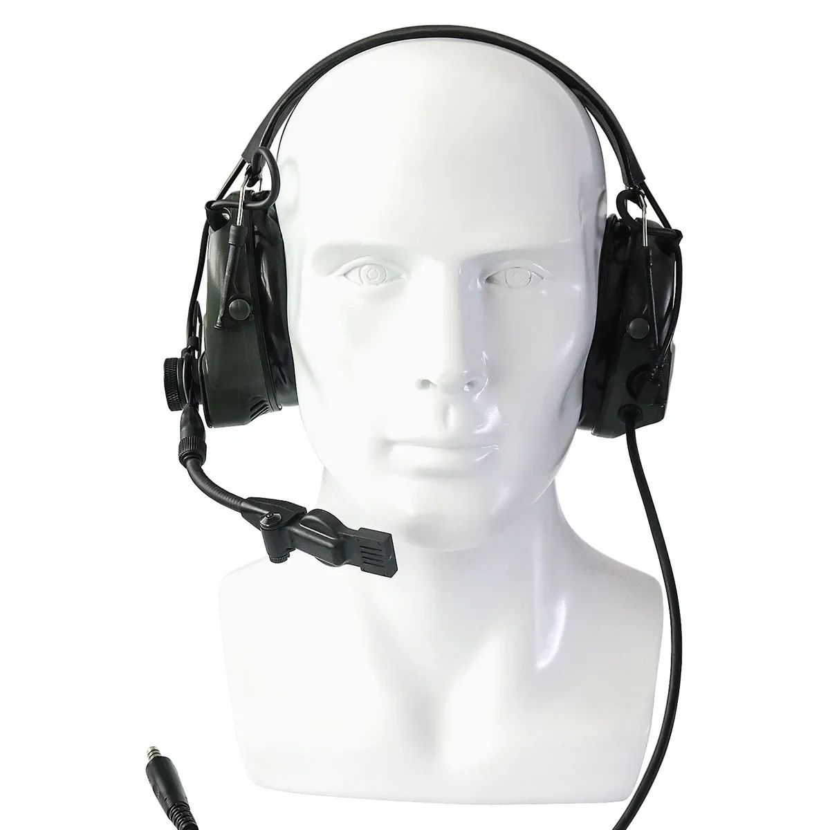 อิเล็กทรอนิกส์ยุทธวิธียิงป้องกันหูฟัง TCIHEADSET LIBERATOR II ตัดเสียงรบกวน Pickup Intercom ชุดหูฟัง