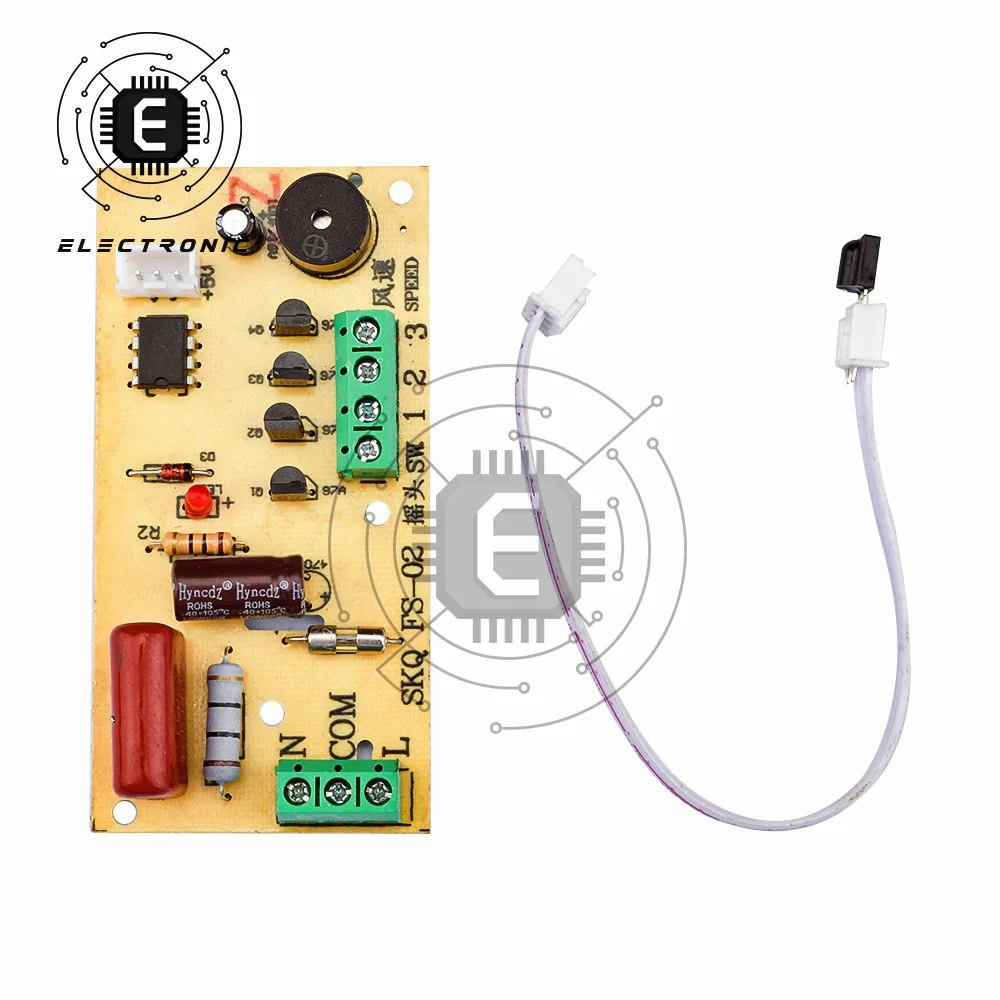 1Pc Universal Fan Remote Control Modification Board Circuit Board Control Motherboard with Remote