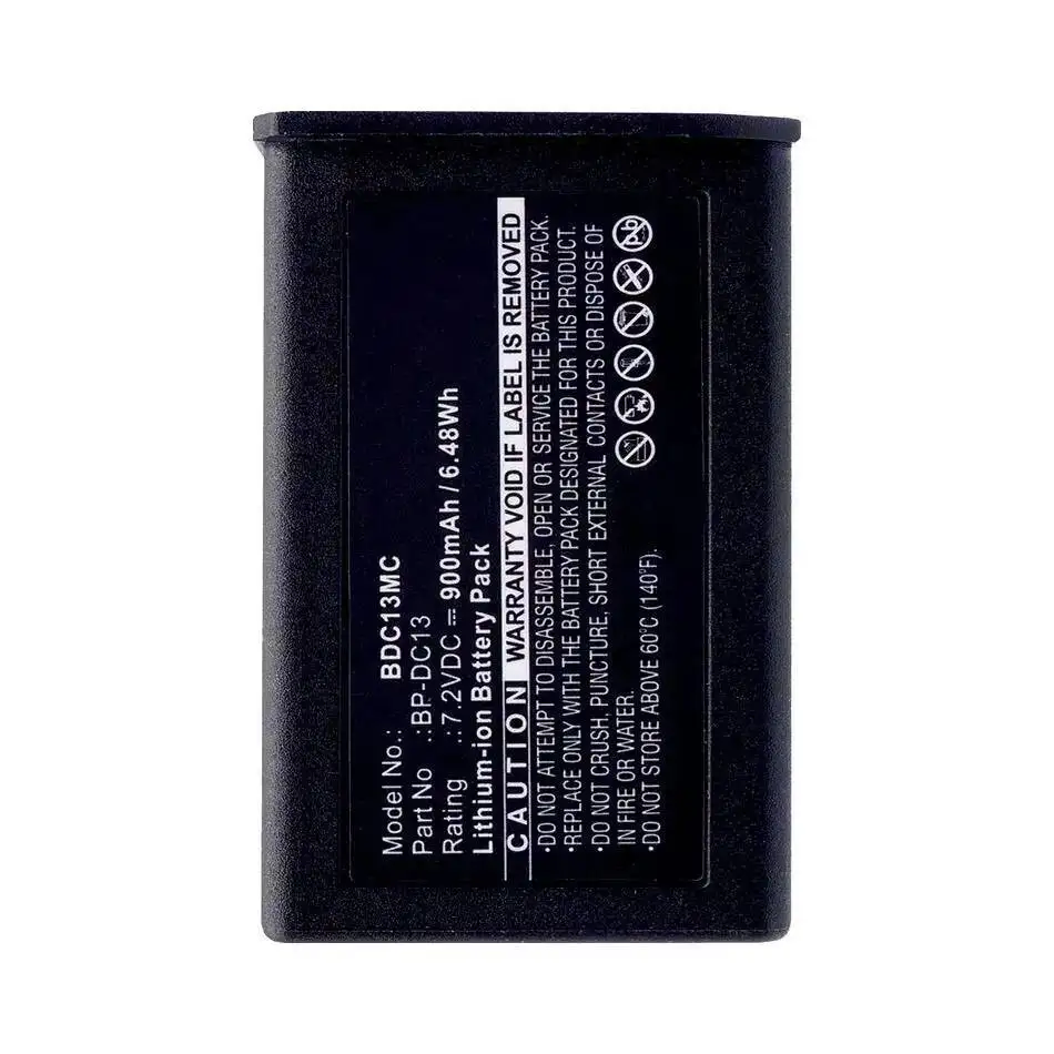 بطارية كاميرا عالية الأداء 900Mah BP-DC13 لـ Leica T Silver 19800 Typ 701 TL TL2 BDC13MC