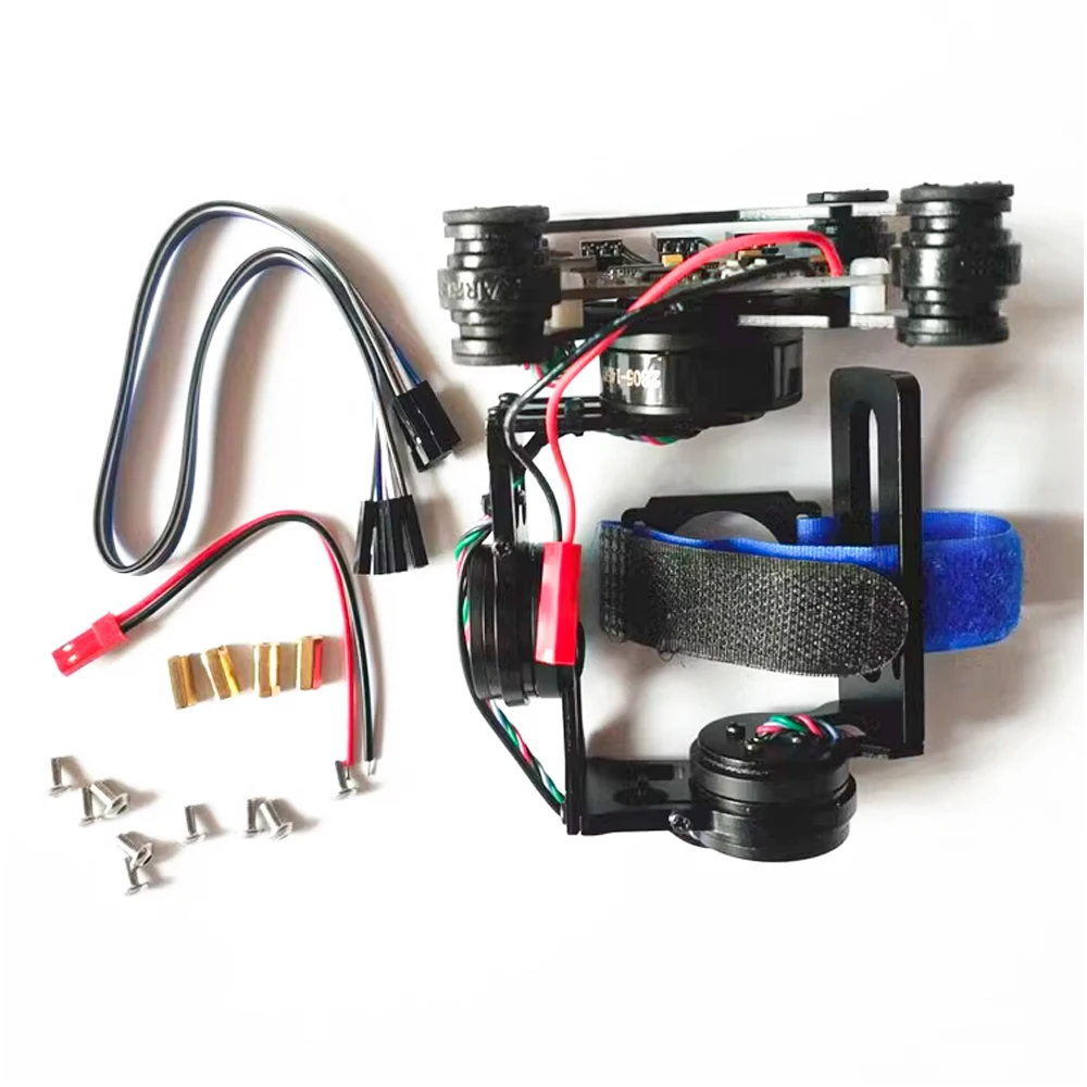 Gimbal Storm32 BGC de 2/3 eixos, leve, sem escova, yuntai com motores, depuração gratuita para a série GOPRO é compatível com câmera DIY