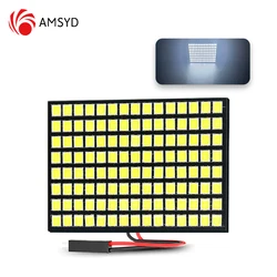 4pcs Car Panel Light Reading Room Lights Auto Interior Dome Trunk Lamp Door Bulb for T10 LED 2835 120SMD Super Bright White