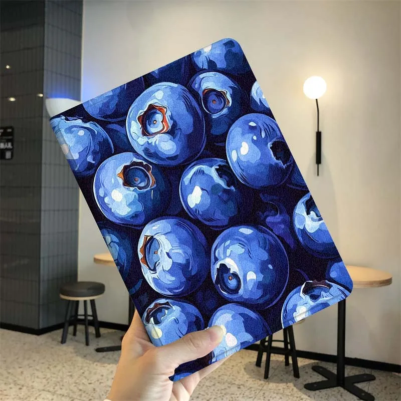 Art Blueberries Creative For MediaPad MatePad Air SE Pro M6 M5 M2 11.5 10.4 10.1 11 12.2 10.8 10.4 10.1 حافظة كمبيوتر لوحي
